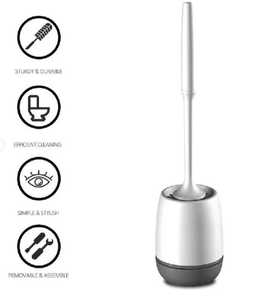 SLICONE TOILET BRUSH Wall Mounted Toilet Brush