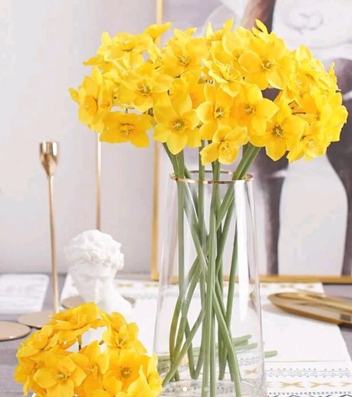 ARTIFICIAL DAFFODILS FLOWERS