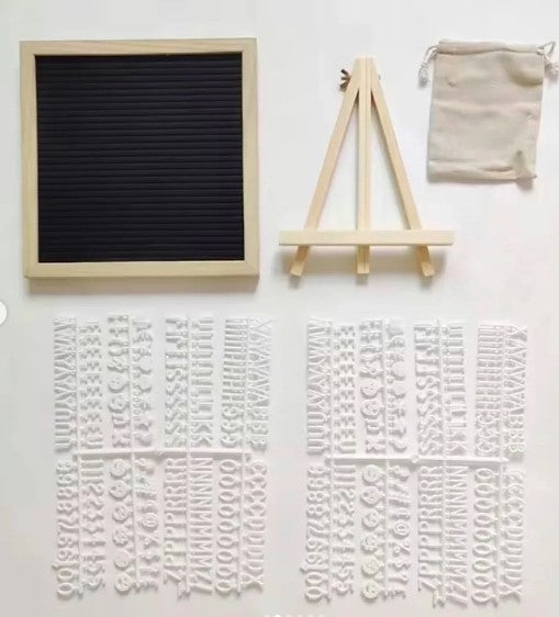 WOODEN MESSAGE BOARD