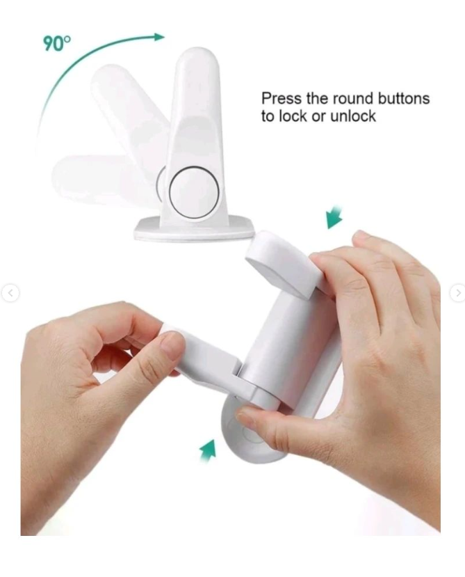 DOOR LOCK STOPPER CLAMP