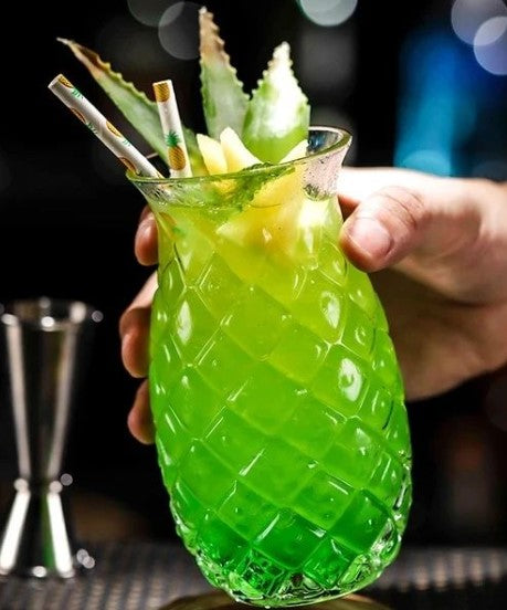 PINEAPPLE SHAPED COCKTAIL GLASS