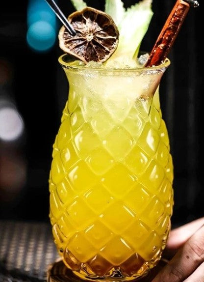 PINEAPPLE SHAPED COCKTAIL GLASS