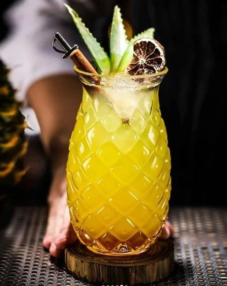 PINEAPPLE SHAPED COCKTAIL GLASS