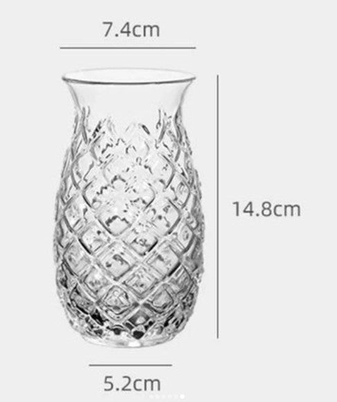 PINEAPPLE SHAPED COCKTAIL GLASS