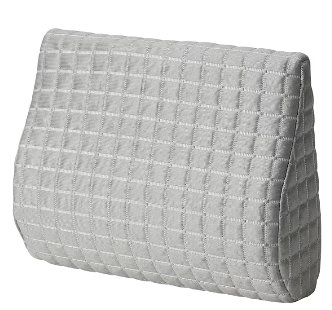 BORTBERG Lumbar cushion, grey