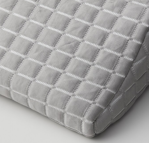BORTBERG Lumbar cushion, grey