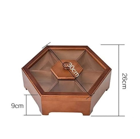 WOODEN CANDY BOX