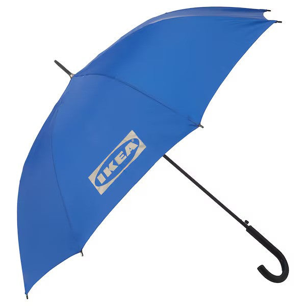 AURTIENDE Umbrella, blue,yellow