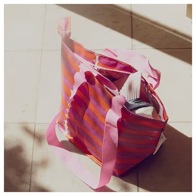 BASTUA Carrier bag, pink, 22x22x15 cm/7 l