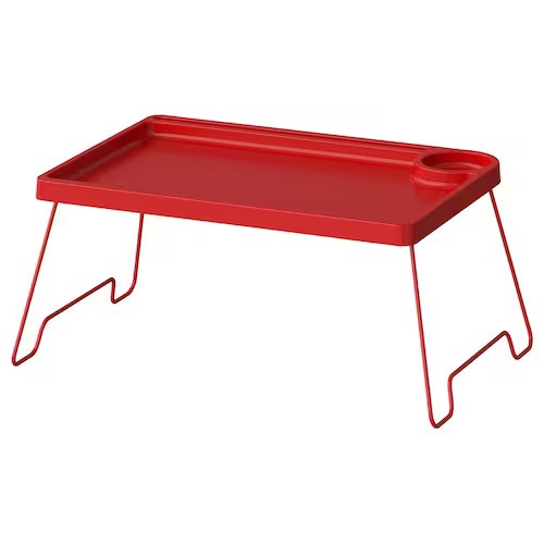 BRUKSVARA bed tray red