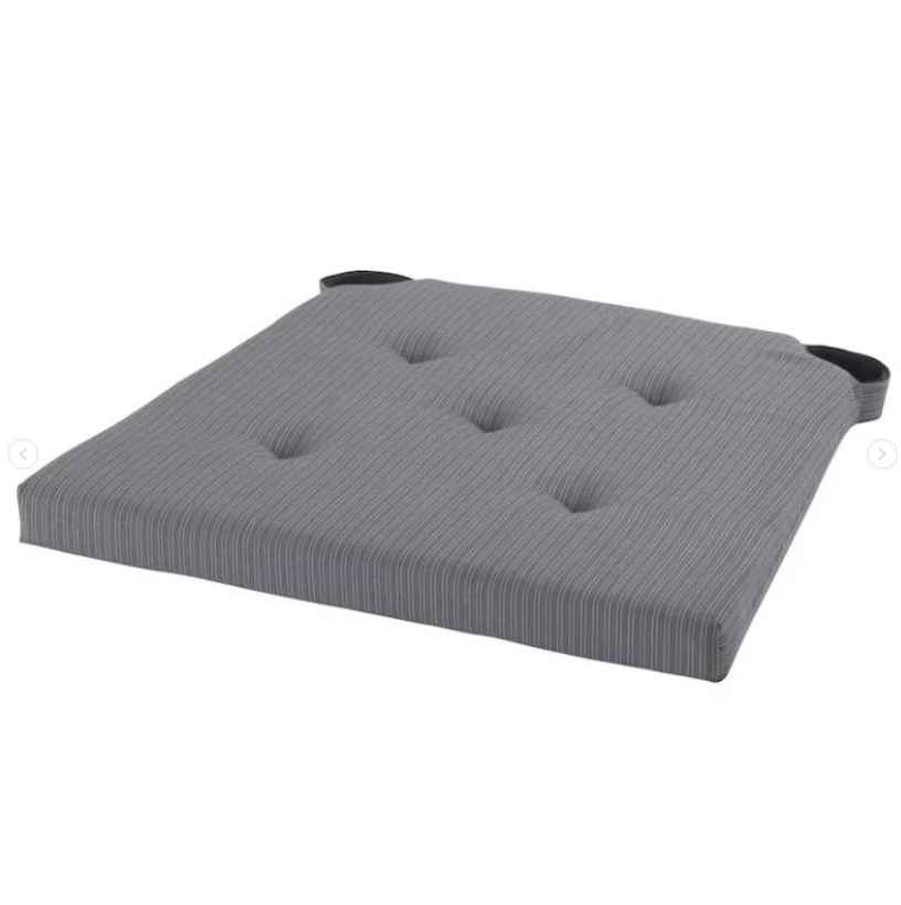 JUSTINA Chair pad, grey