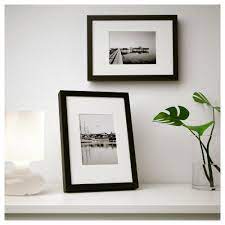 RIBBA Frame, black, 21x30 cm