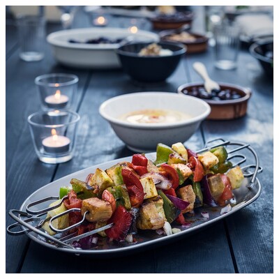 GRILLTIDER Skewer, stainless steel, 30 cm