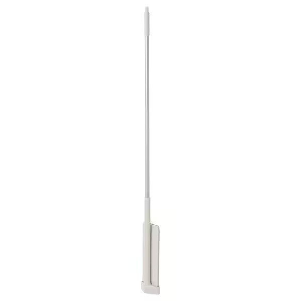 PEPPRIG Squeeze-clean flat mop, grey, 12x37 cm (4 ¾x14 ½ ")