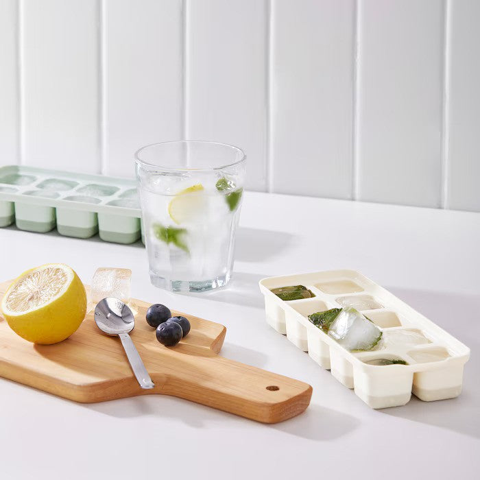 SPJUTROCKA Ice cube tray with lid, mixed colors