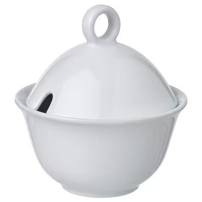 UPPLAGA Sugar bowl, white